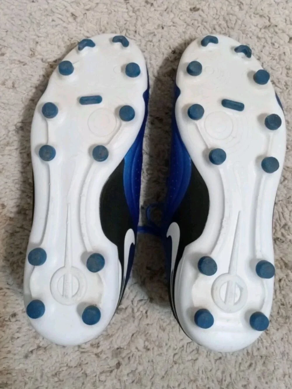 Nike Tiempo Legend 10 Academy MG Low Blue/White (DV4348-400) Size Kids Size 4.5y
